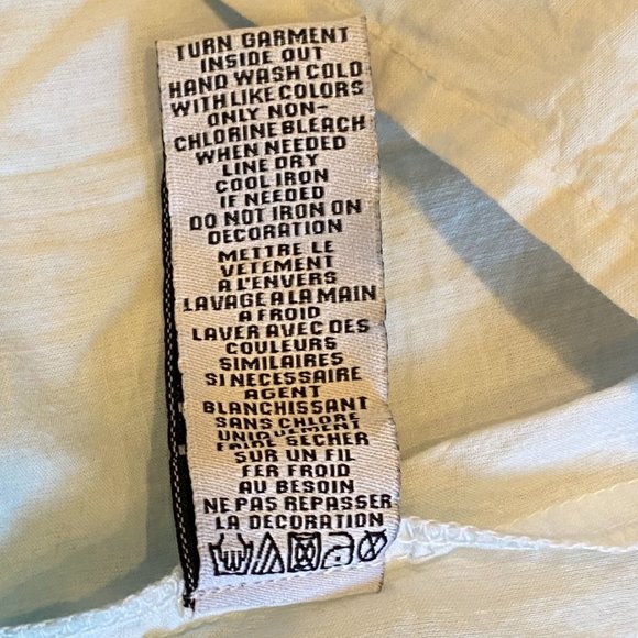 Guess Blue/White Ombre Sequin Sundress W/Tie Back Size 8 - Picture 8 of 8